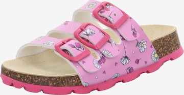 SUPERFIT Sandals in Pink: front