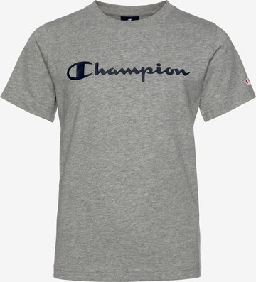 Champion Authentic Athletic Apparel T-Shirt in Grau: predná strana