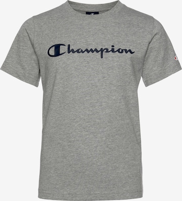 T-Shirt Champion Authentic Athletic Apparel en gris : devant