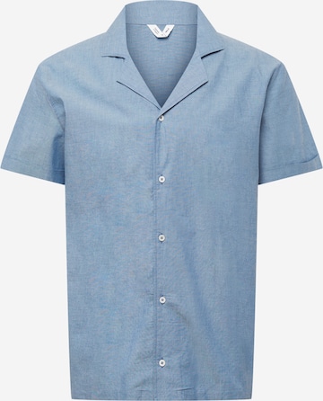 MELAWEAR - Camisa en azul: frente