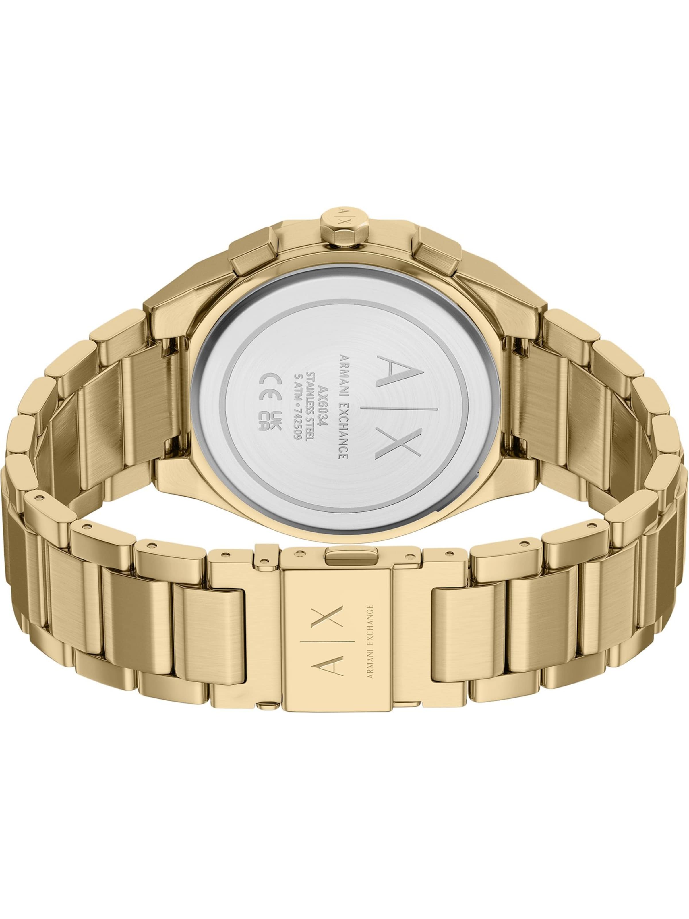 ARMANI EXCHANGE Uhr in Gold