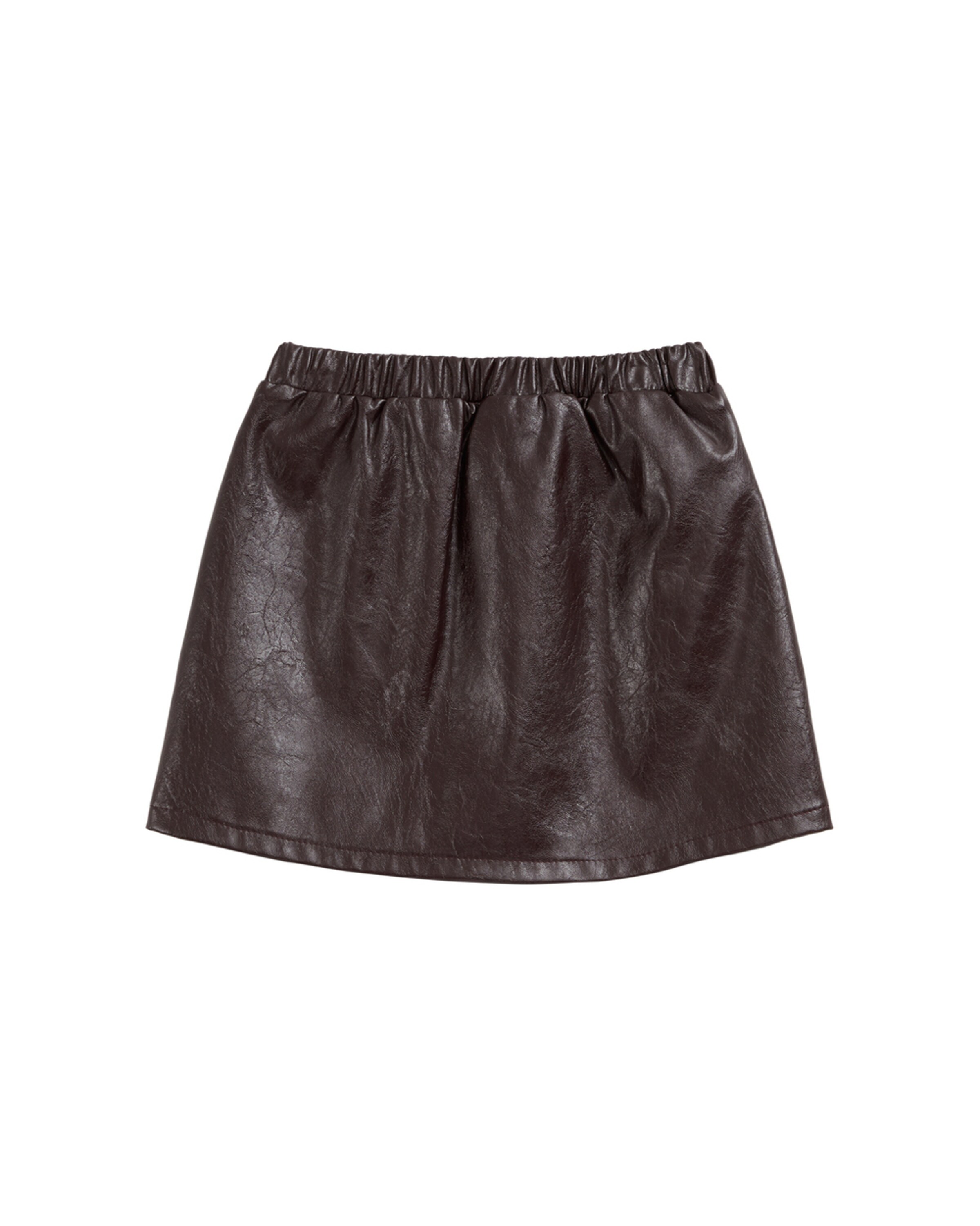 WE Fashion Rok in Bruin: voorkant