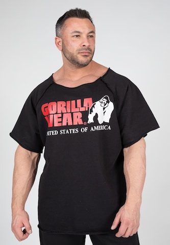 Gorilla Wear Performance Shirt 'Classic ' in Black: front