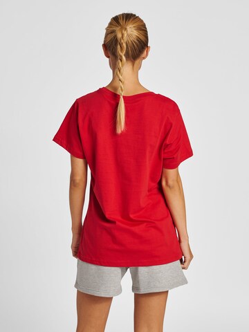 Hummel T-Shirt 'Red Heavy' in Rot