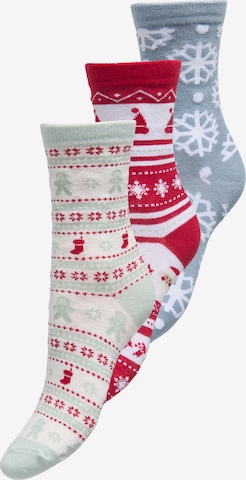 ONLY Socks 'ONLCHRISTMAS' in Grey: front