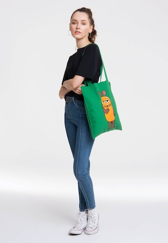 LOGOSHIRT Shopper 'Die Sendung mit der Maus' in Groen