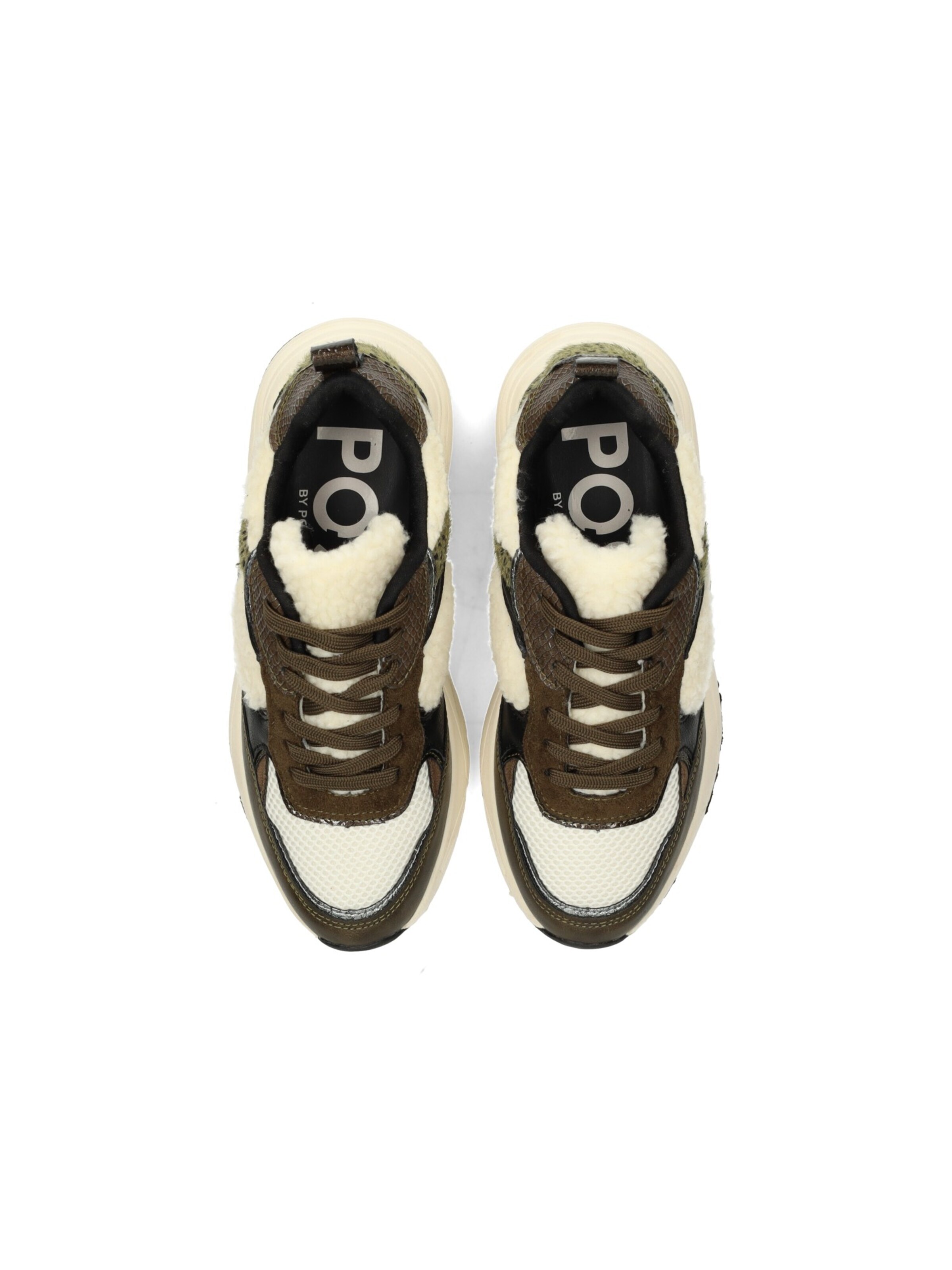 POSH by Poelman Sneakers laag 'CARO' in Groen