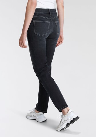 MAC Slimfit Jeans 'Angela' in Schwarz