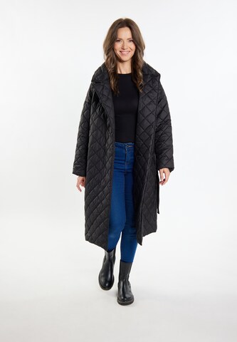 Manteau d’hiver Usha en noir