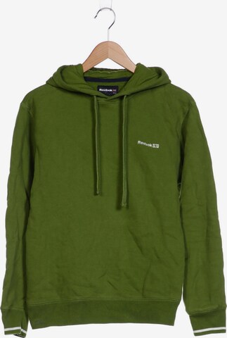 Reebok Sweatshirt & Zip-Up Hoodie in M in Green: front
