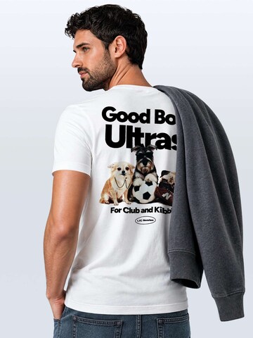 Neverless Shirt 'Good Boy Ultras' in White
