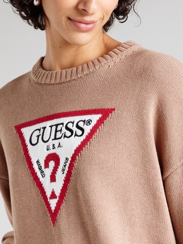 Pull-over GUESS JEANS en beige