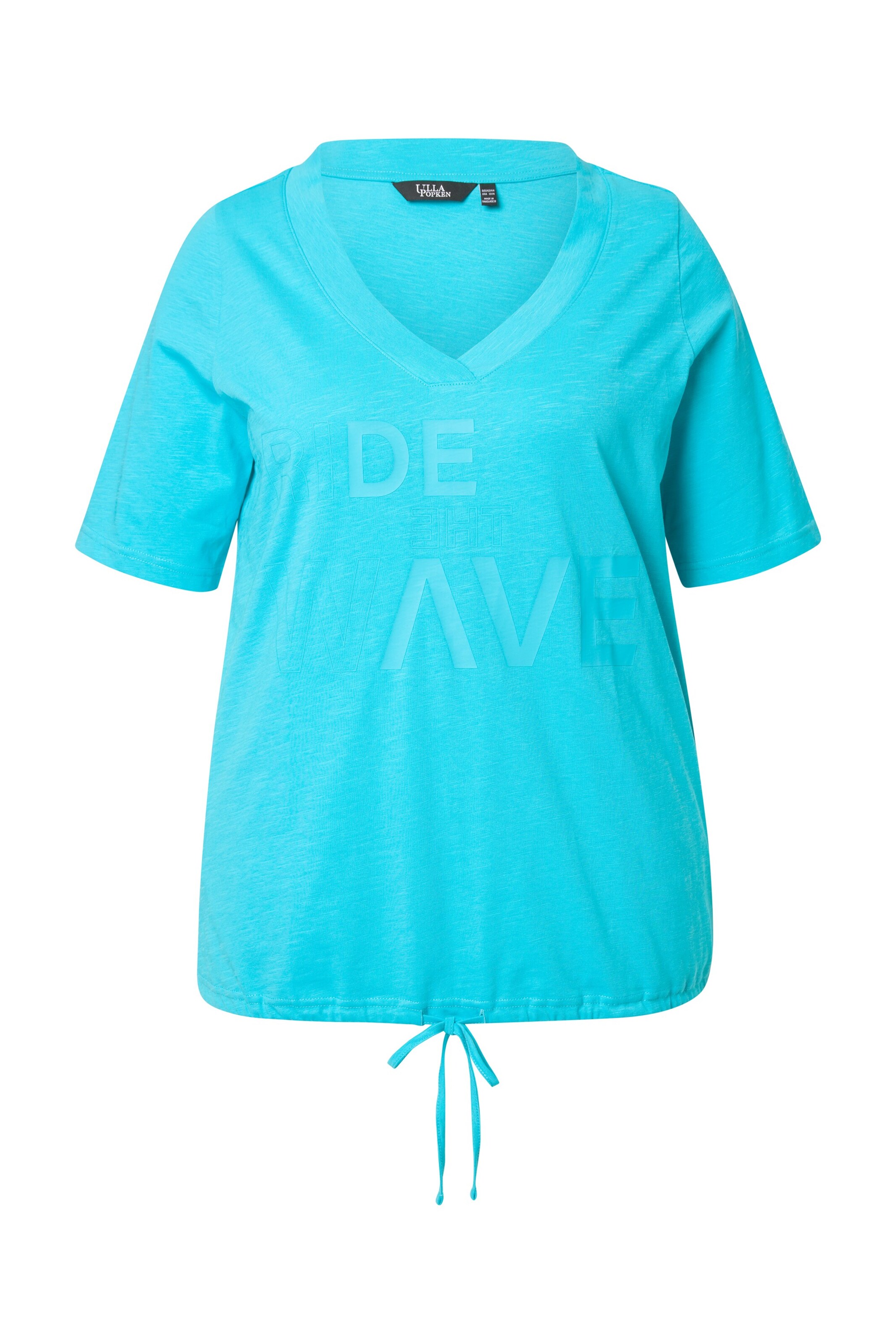 Ulla Popken Shirt in Blau: Vorderseite