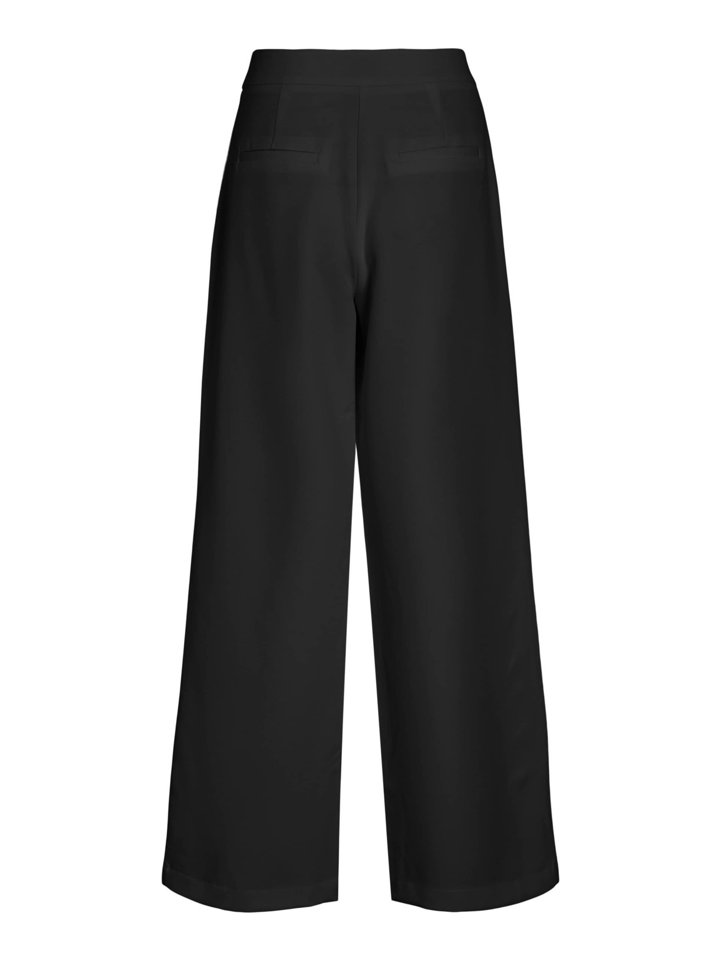 VILA Wide Leg Hose 'VIGery' in Schwarz