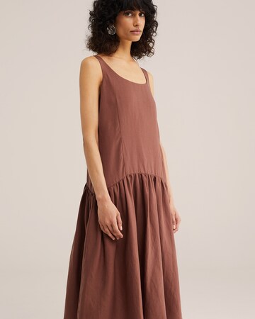 WE Fashion Kjole i brun