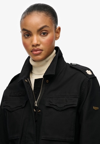 Veste mi-saison Superdry en noir