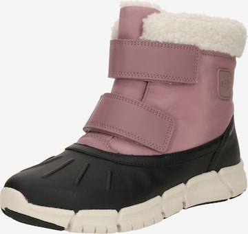 GEOX Snowboots 'FLEXYPER' in Roze: voorkant
