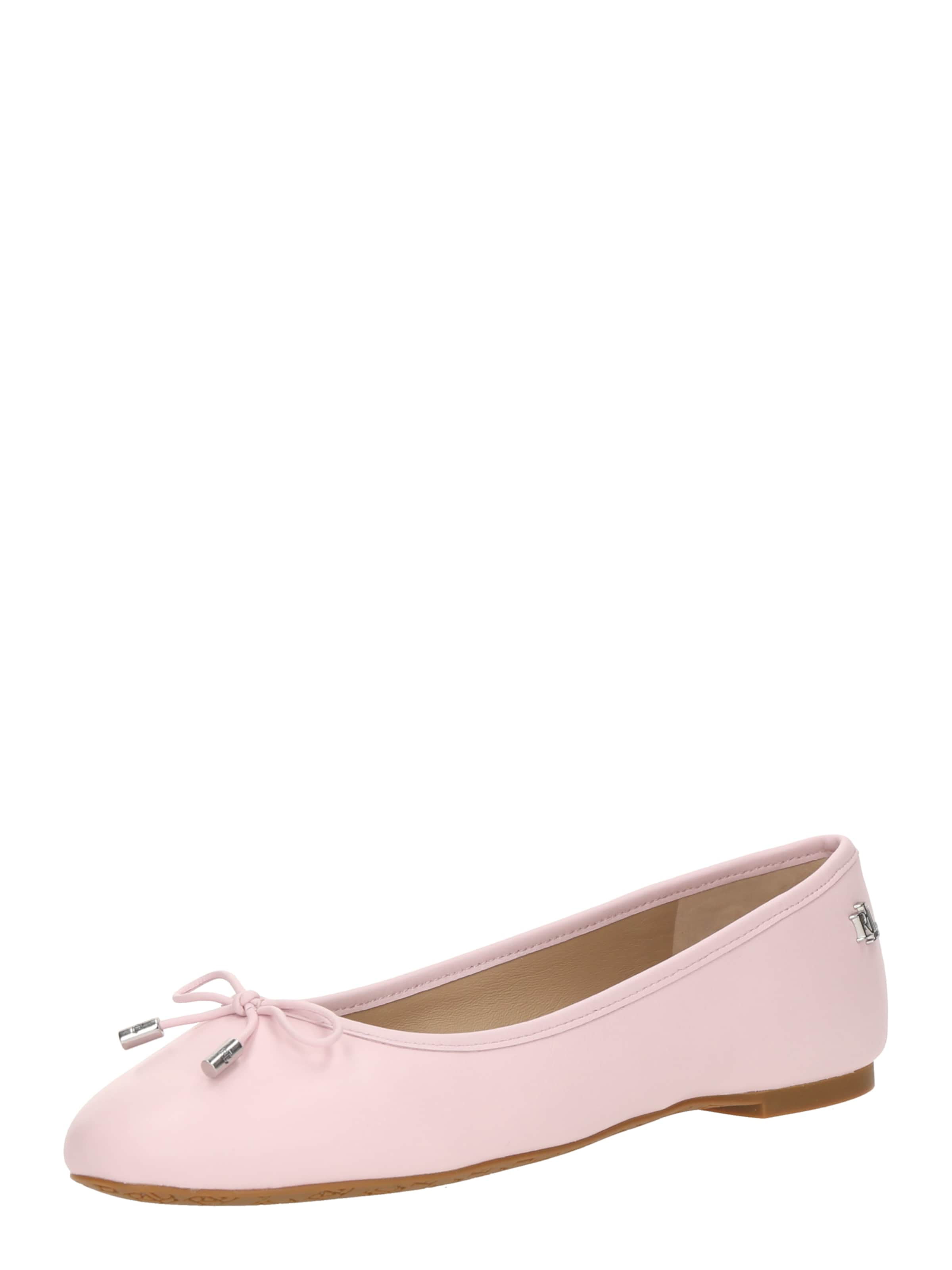 Lauren Ralph Lauren Baleriny 'JAYNA' w kolorze różowy: przód