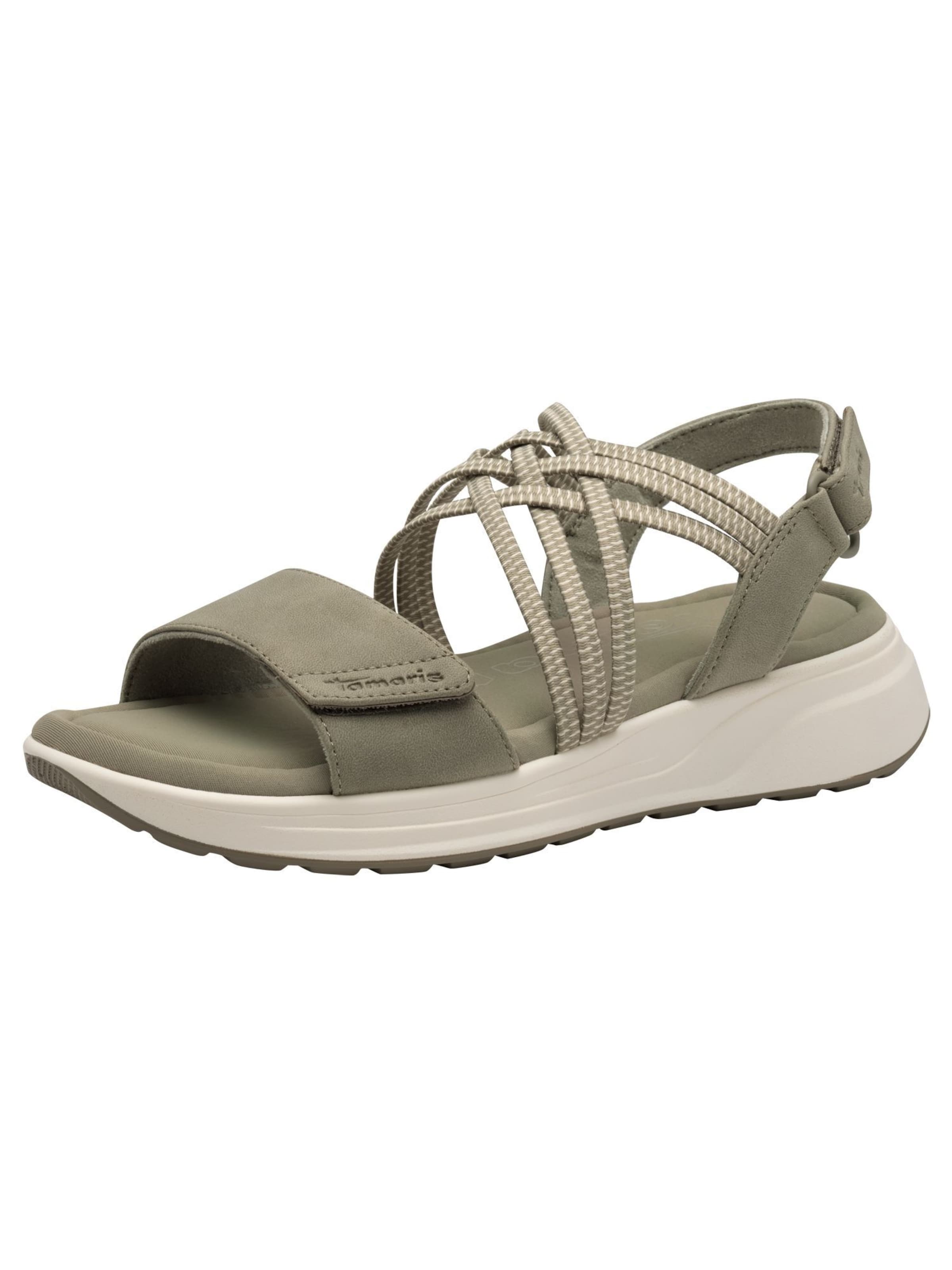 Tamaris Sandal in Green: front