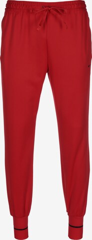 Tapered Pantaloni sportivi 'Strike 22' di NIKE in rosso: frontale