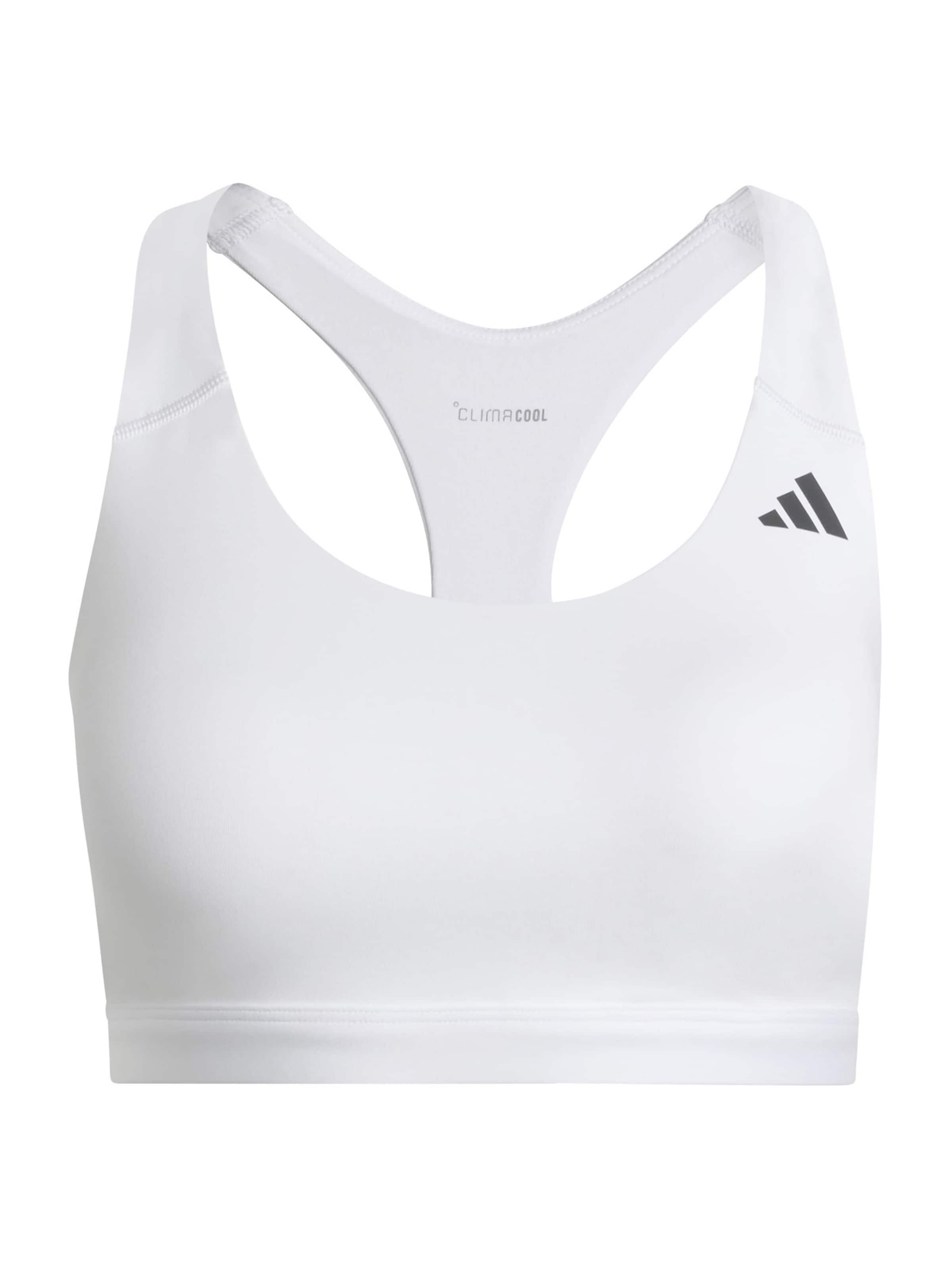 Bustier Soutien-gorge de sport 'ESS' ADIDAS PERFORMANCE en blanc : devant