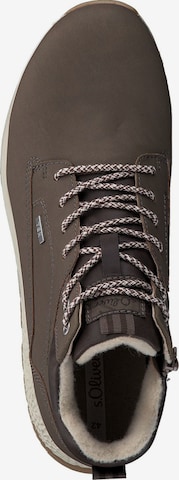 s.Oliver Sneaker high in Grau