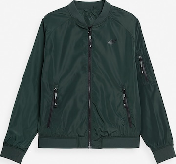 4F Between-season jacket 'KUDC004' in Green: front