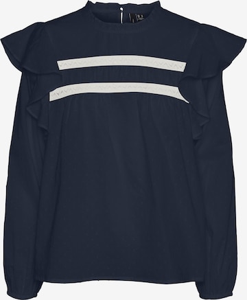 VERO MODA Блузка 'TRINE' в Синий: спереди