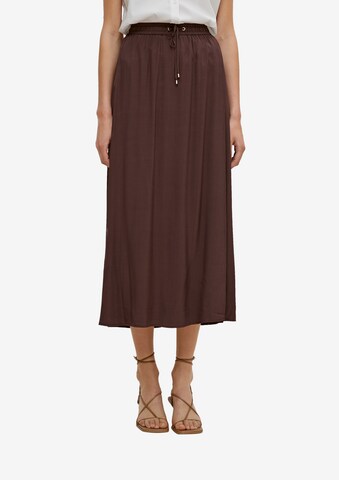 COMMA Skirt in Brown: front