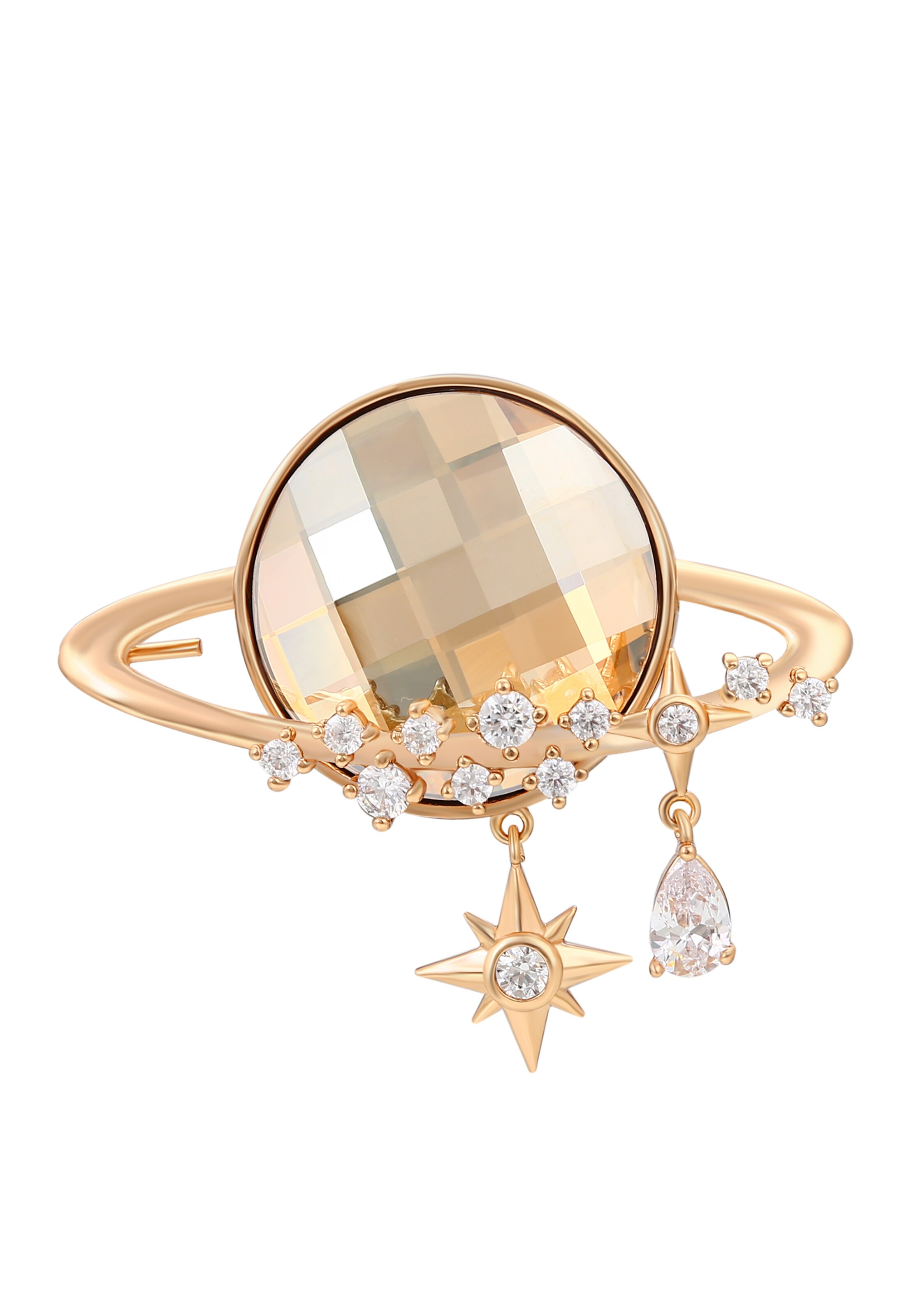 Gaya - Broche en oro: frente