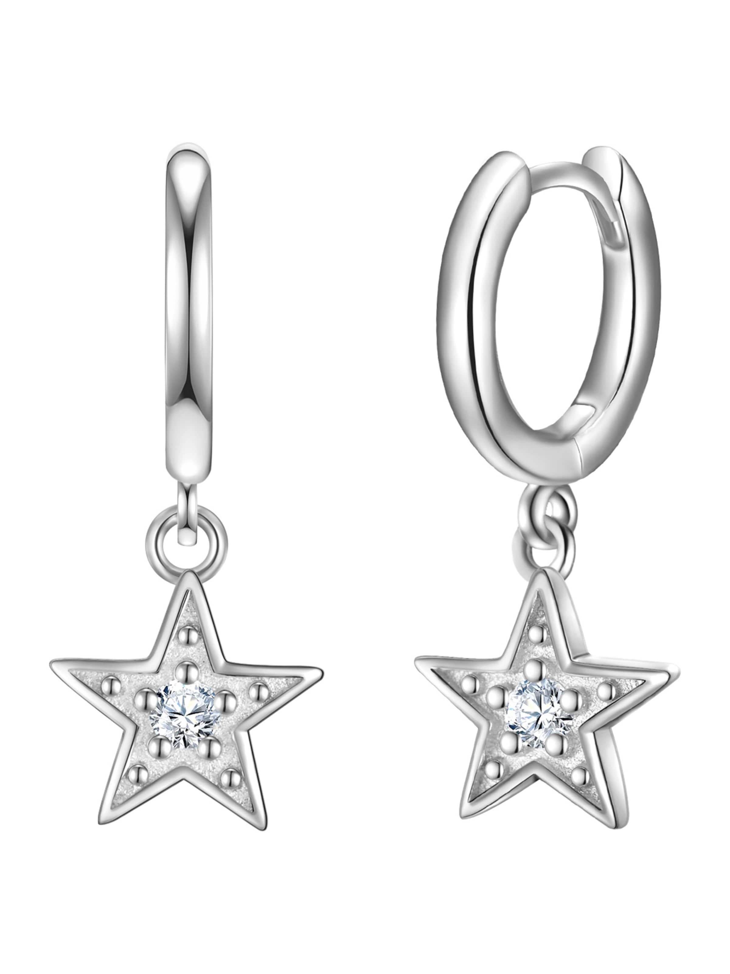 Glanzstücke München - Pendientes en plata: frente