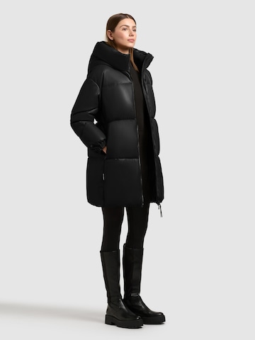 Manteau d’hiver 'Lorsa' khujo en noir