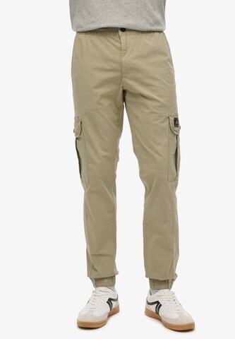 Effilé Pantalon cargo 'Para' Superdry & Co en vert : devant
