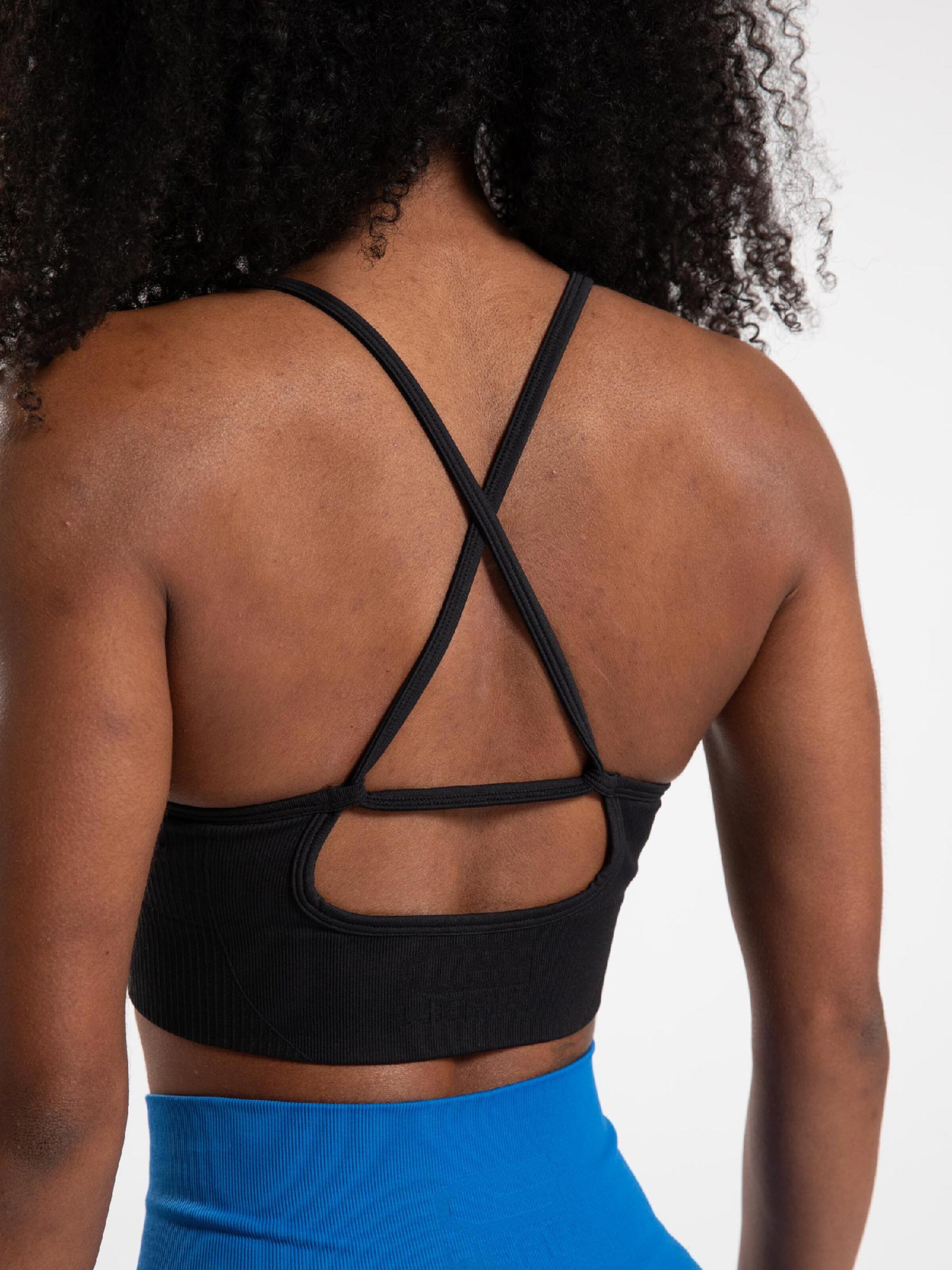 Bustino Reggiseno sportivo 'Olivia' di Gorilla Wear in nero