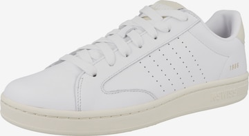 Baskets basses 'Lozan Klub' K-SWISS en blanc : devant