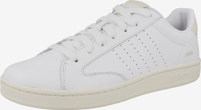 K-SWISS Baskets basses 'Lozan Klub' en jaune pastel / blanc, Vue avec produit