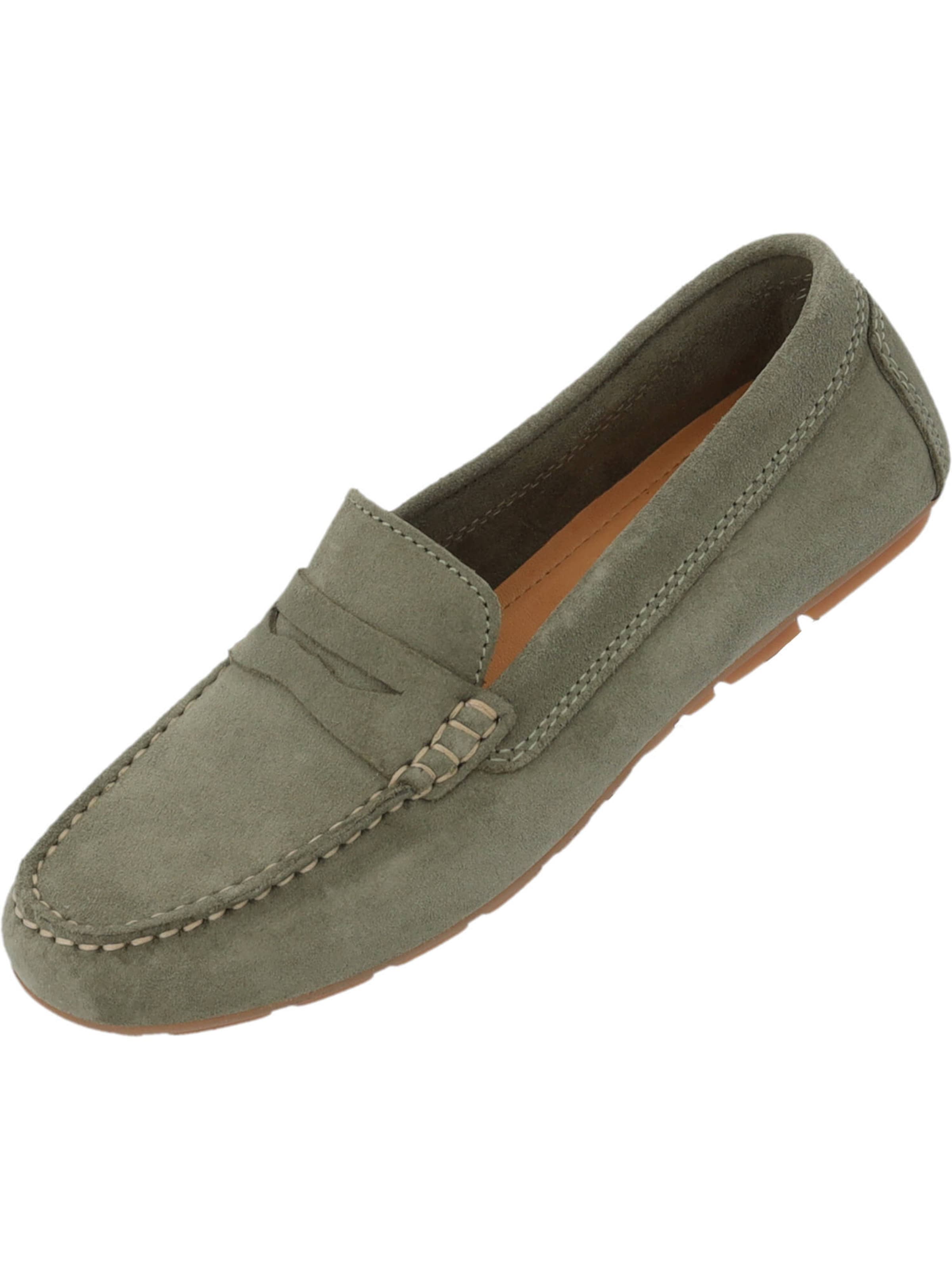 Palado Mocassins 'Hucor' in Groen: voorkant