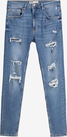 Bershka Skinny Jeans i blå: forside