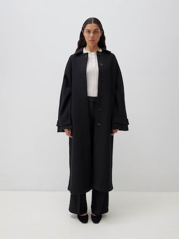 ABOUT YOU x Marie von Behrens Between-Seasons Coat 'Lilli' in Black