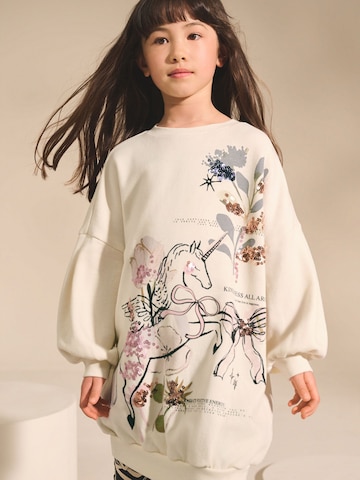 Next Jurk in Beige: voorkant