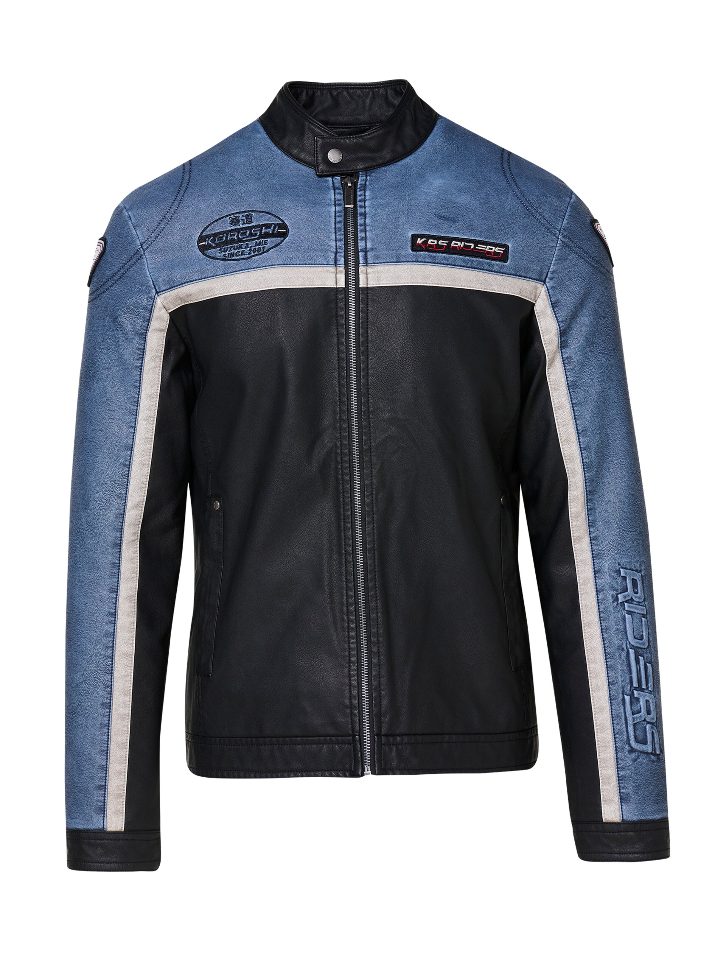 Janker di KOROSHI in blu: frontale