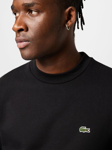 LACOSTE Sweatshirt in Black