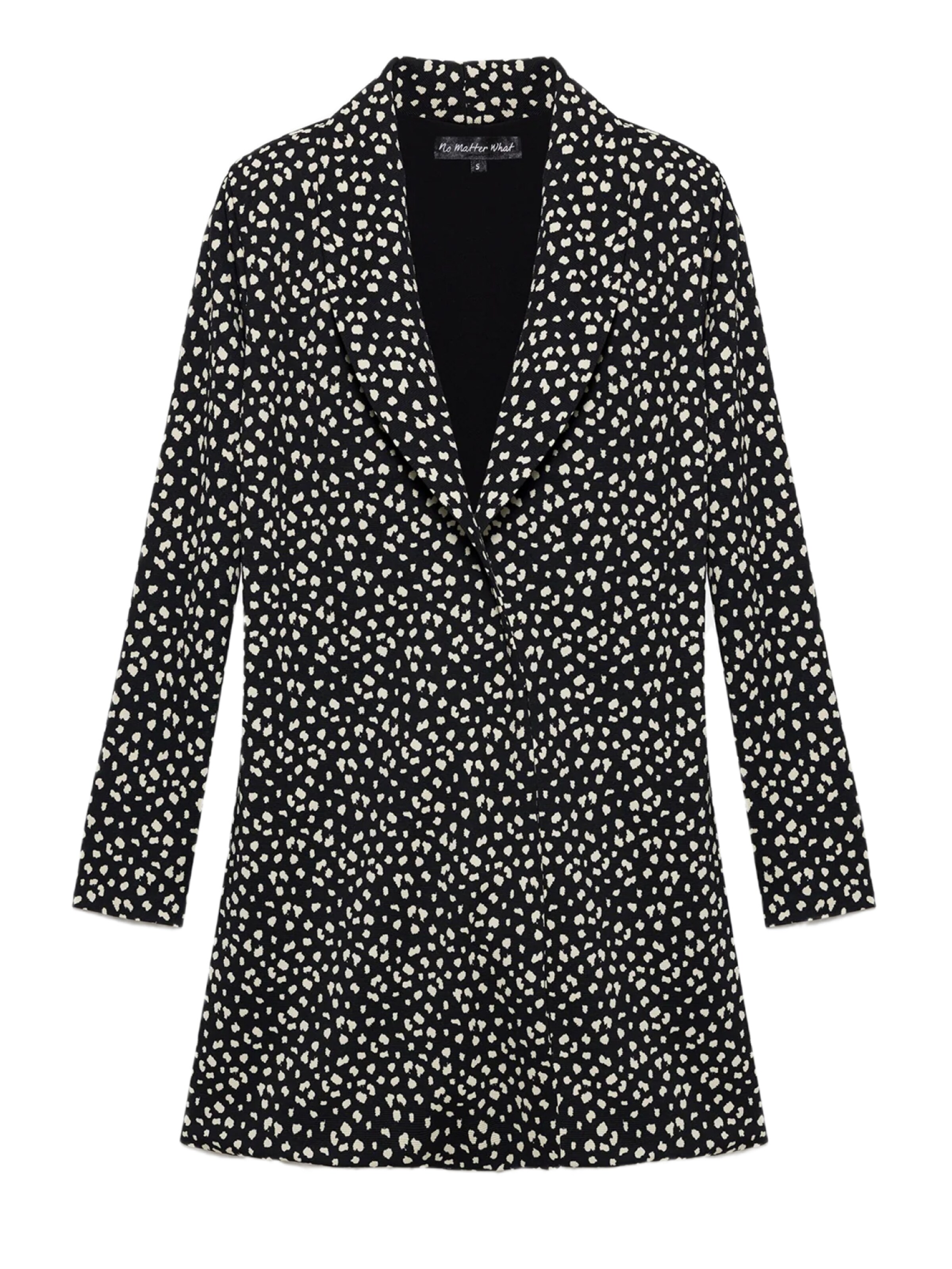 No Matter What Kleid in Schwarz: Vorderseite