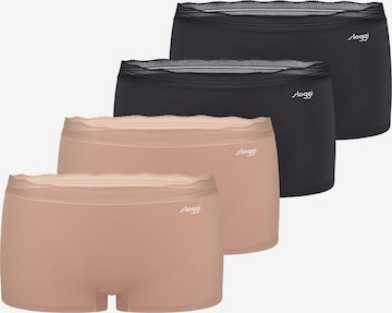 SLOGGI Panty 'Go Blush' in Black: front