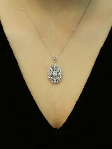 EinStein Diamant Kette‌‌‌‌‌ in Silber