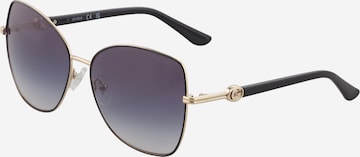 GUESS Слънчеви очила в черно: отпред