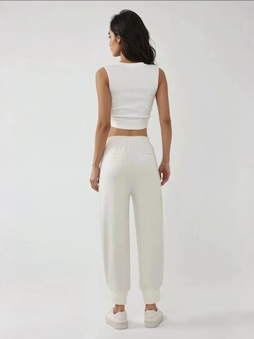 Hiccup Tapered Hose in Beige