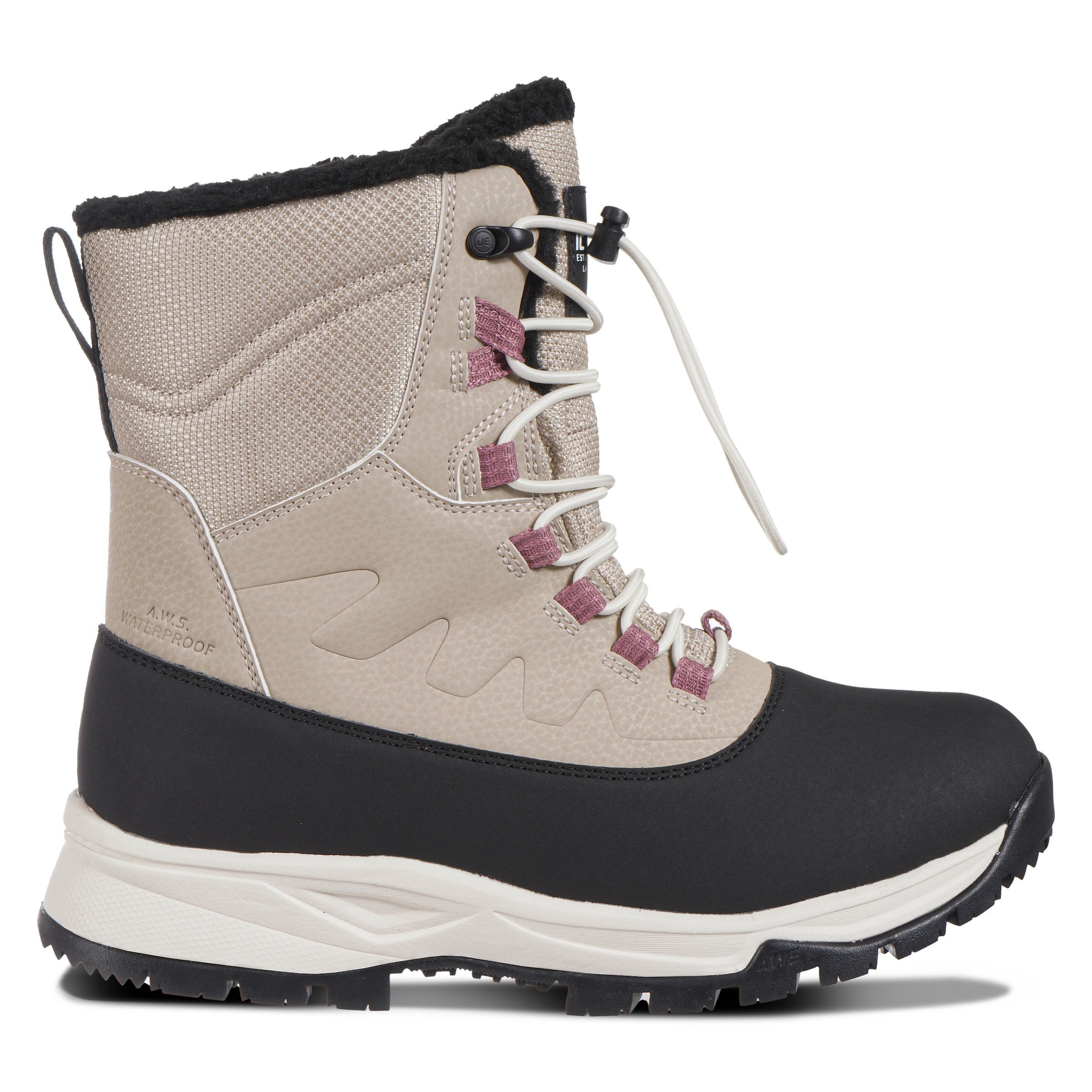 ICEPEAK Snow Boots ' Alofi Ms ' in Beige