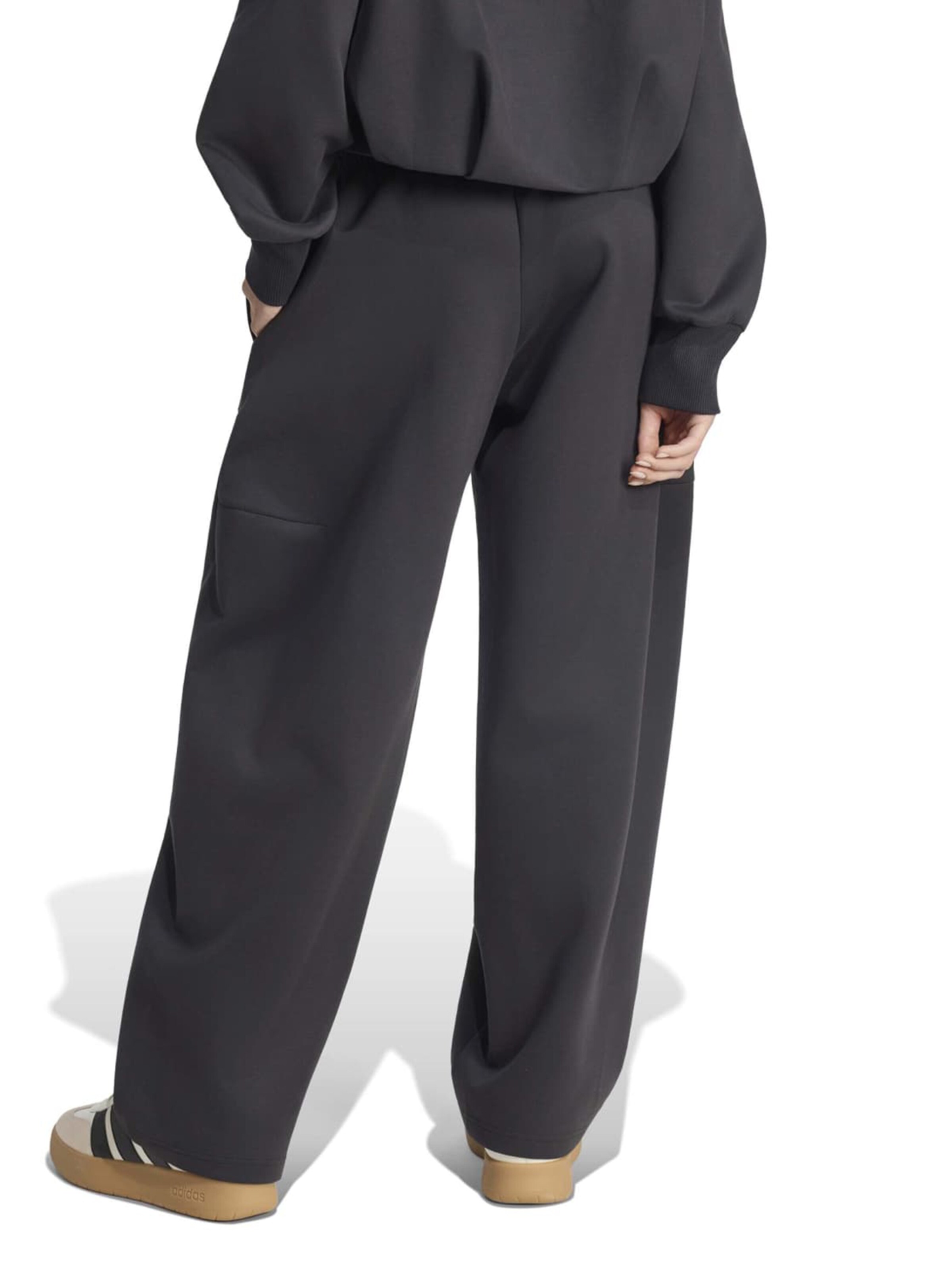 ADIDAS SPORTSWEAR Barrel Sports trousers 'SOFT LUX' in Black