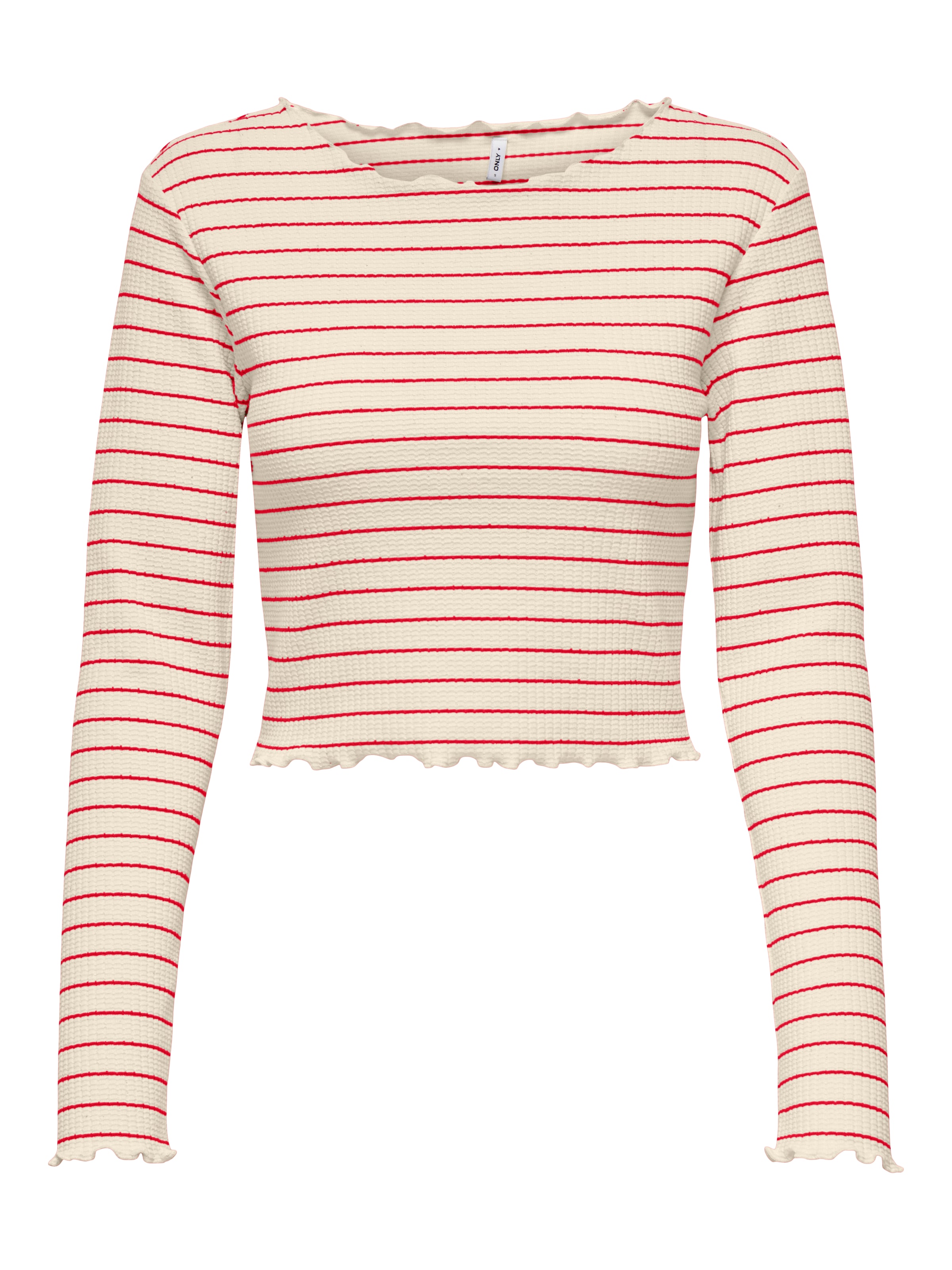 ONLY Shirt &#x27;ONLANITS&#x27; in Weiß: Vorderseite